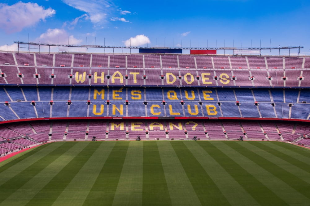 Barcelonas stadion Camp Nou