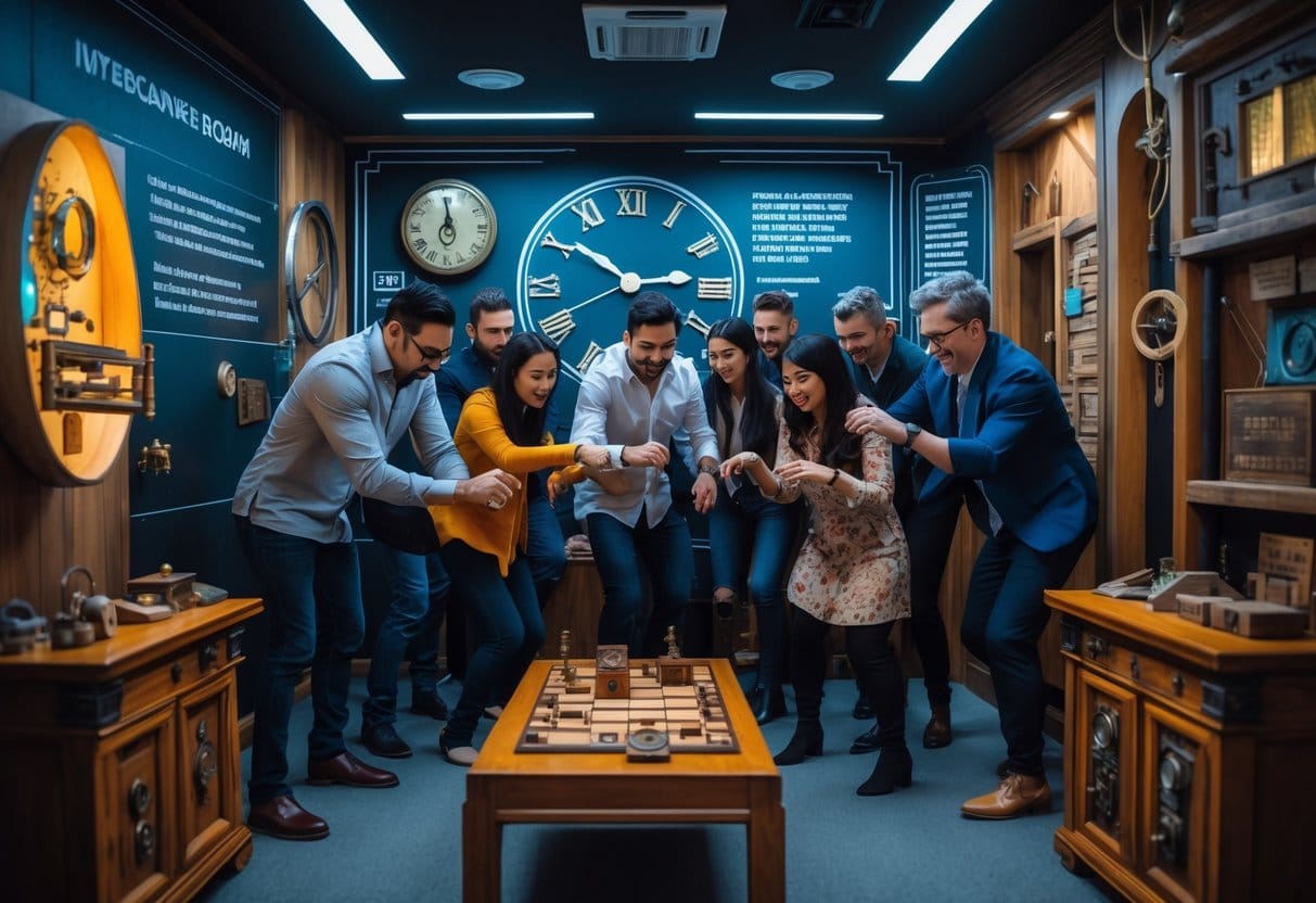 Mennesker i escape room