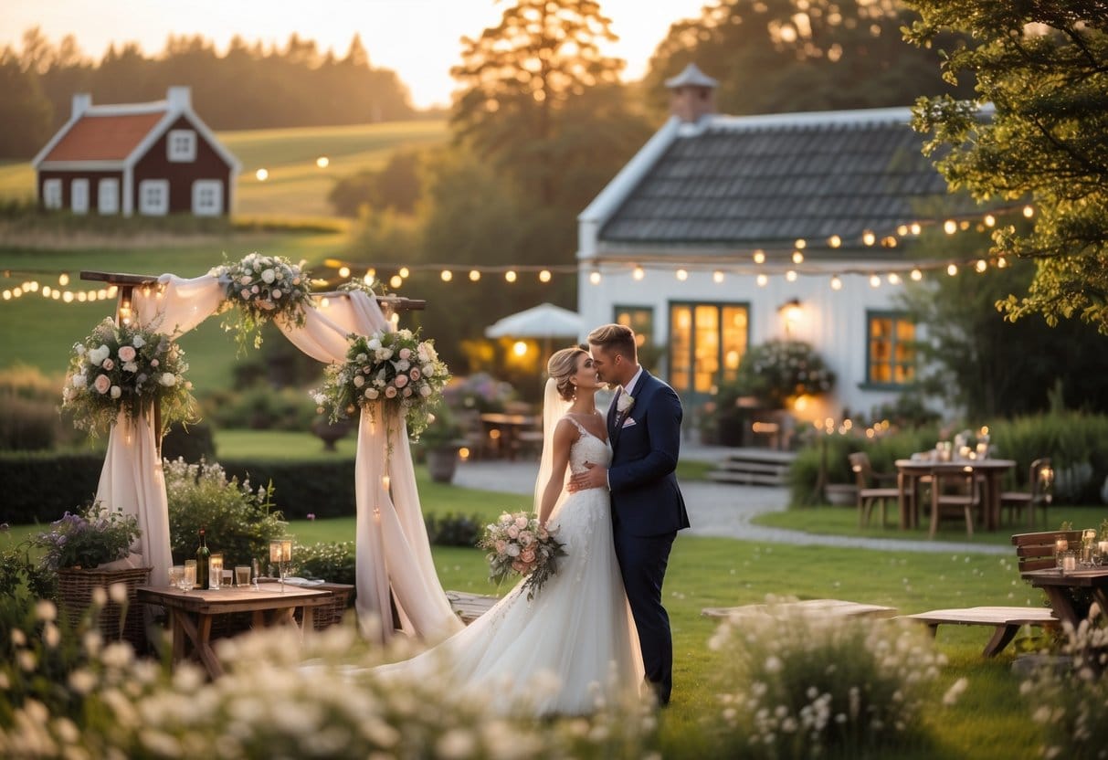 Ideer til et romantisk bryllup med overnatning i Ejstrupholm