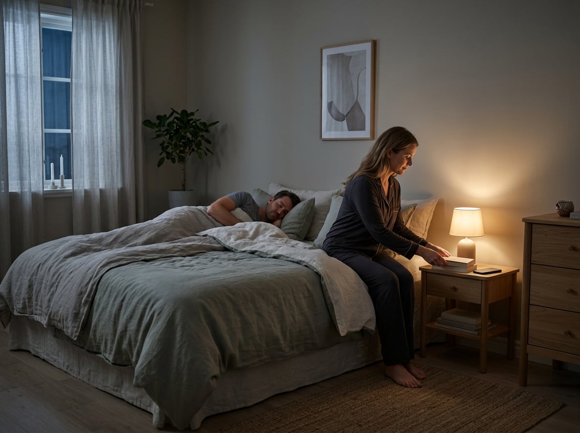 Når I sover forskelligt kan små vaner skabe ro i soveværelset